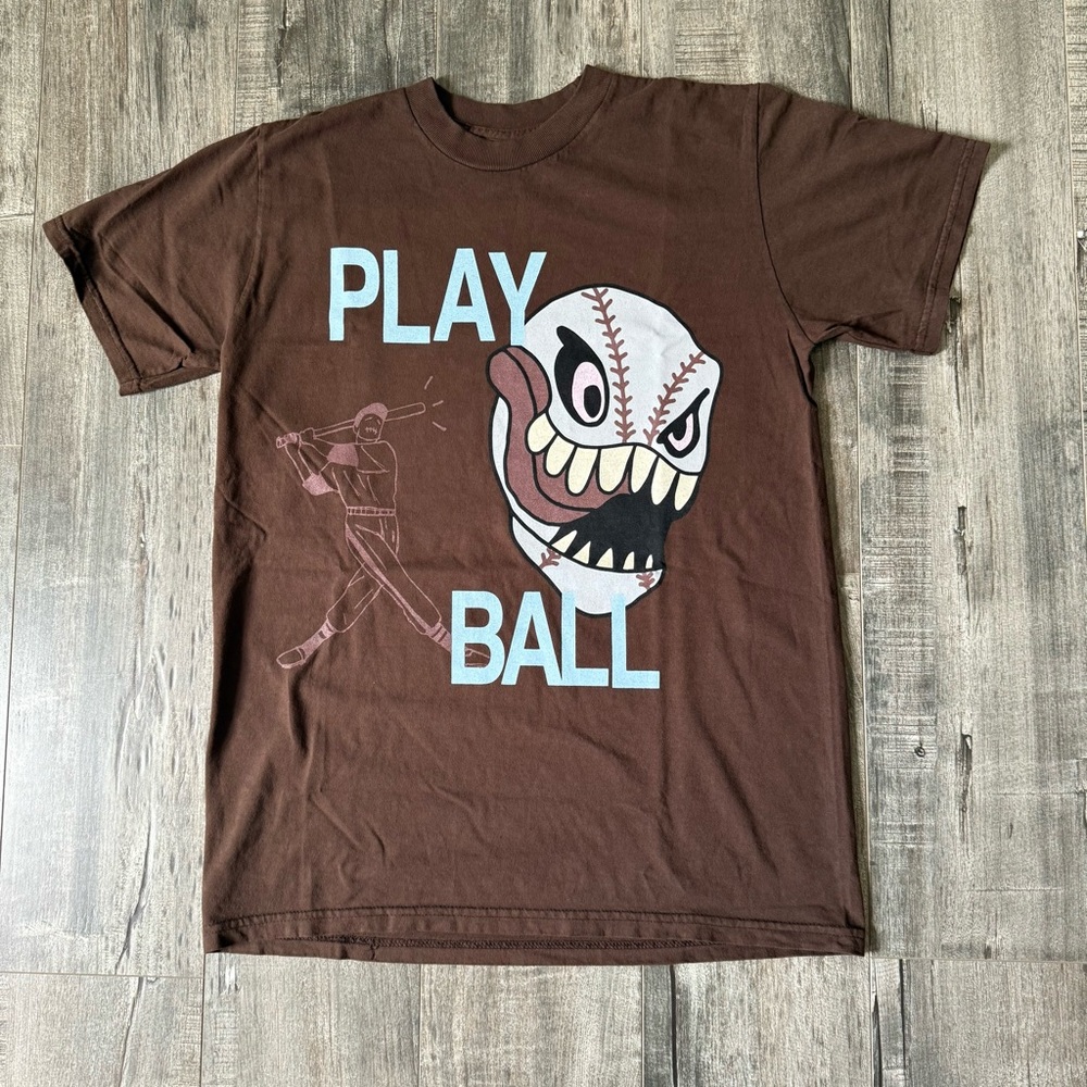 Travis Scott Cactus Jack Authentic 2023 Celebrity Softball Fall Classic T-Shirt